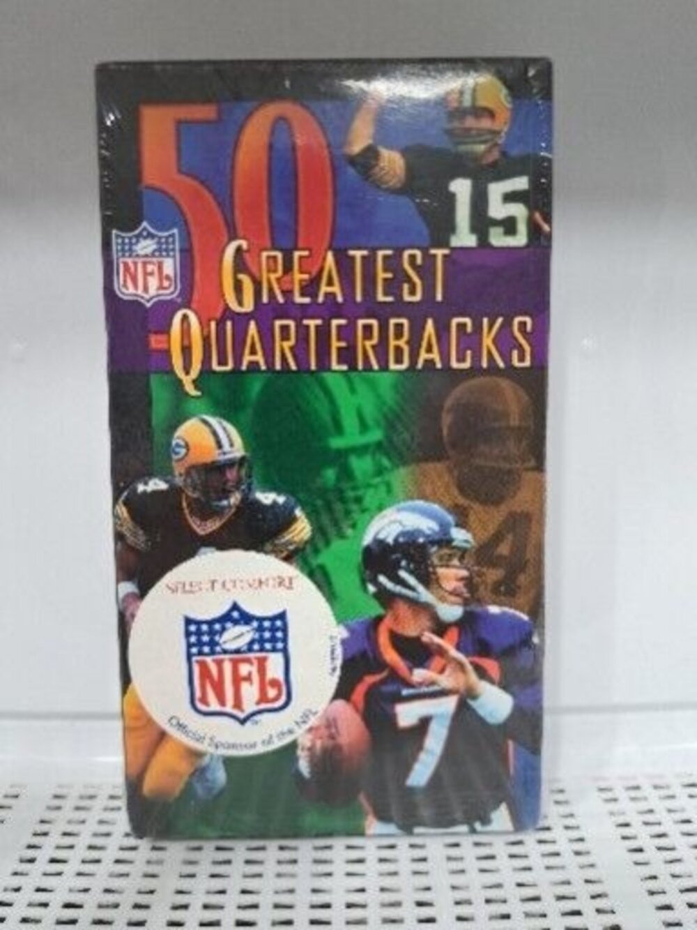 New NFL: 50 Greatest Quarterbacks (VHS, 1998) Factory Sealed